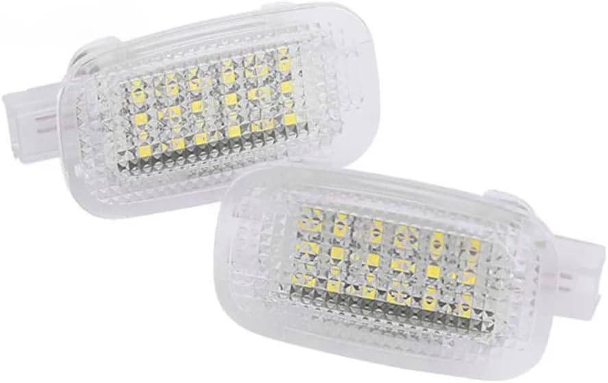 Car Trunk Light for Mercedes-Benz X164 GL-Class X204 GLK-Class, 2pcs Door Courtesy/Luggage Trunk Footwell Glove Box Sunvisor Mirror Light Assembly