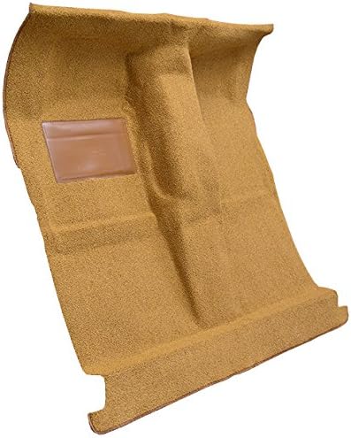 Replacement Auto Carpet Floor Liner - Molded Loop - fits 1964-1967 Dodge D100 Series Regular Cab (Black)