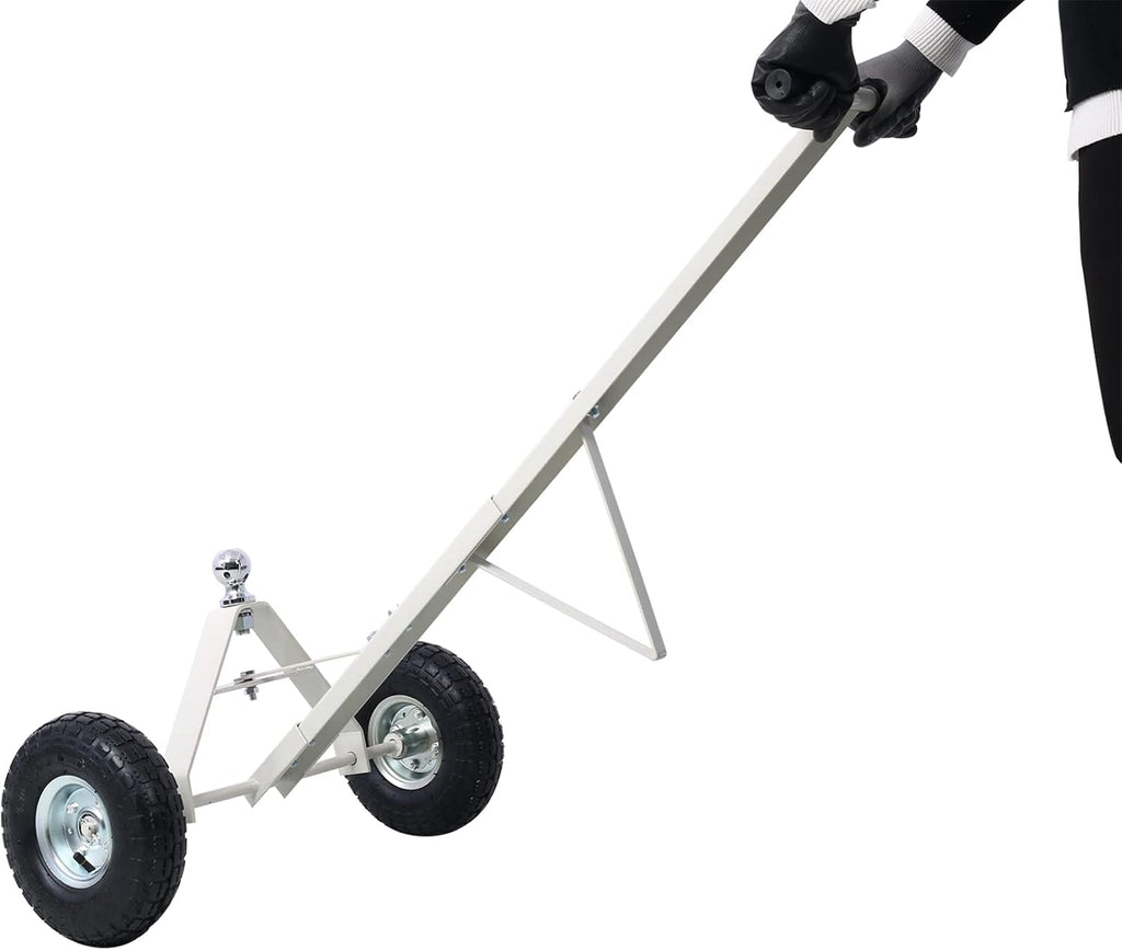 Heavy-Duty Trailer Dolly with Pneumatic Tires - 600 Lb Capacity - Easy Maneuverability for Boats, Utility, and Jet Scooter Trailers