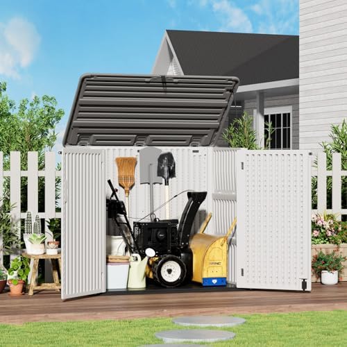 zzm large outdoor storage shed, 48 cu ft, close-up detail
