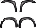Fender Flares Compatible with Nissan Titan 2004-2015 Front and Rear Side Pocket Style Smooth Black 4Pcs