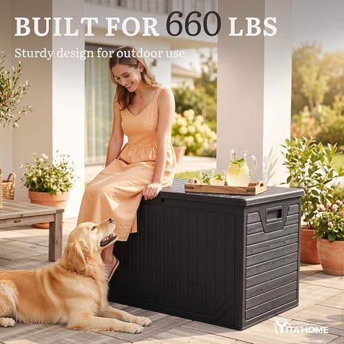 yitahome xxl 230 gallon extra large outdoor deck on a desk or shelf
