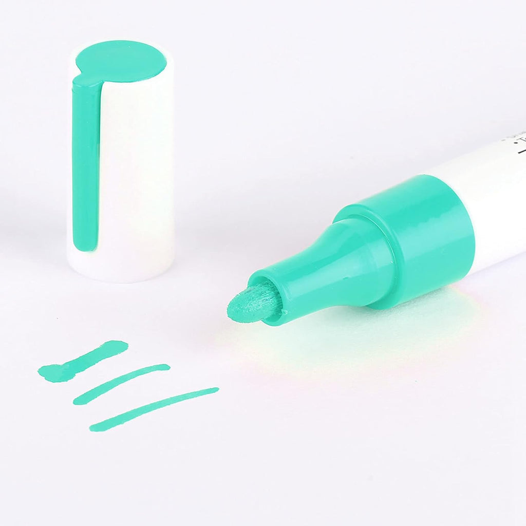 Tire Paint Pen, Professional Car Tire Marking Pen for Rubber Metal Wood Glass Plastic, High Temperature Fast-Drying Paint Marker for SUV Truck Vehicles