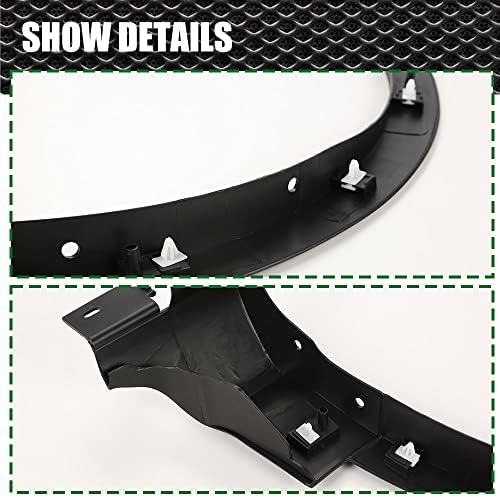 G-PLUS Front Left & Right Fender Flares Compatible with Ford Escape 2013-2017, Wheel Opening Molding Arch Trim, CJ5Z-16268-AB, Factory Style