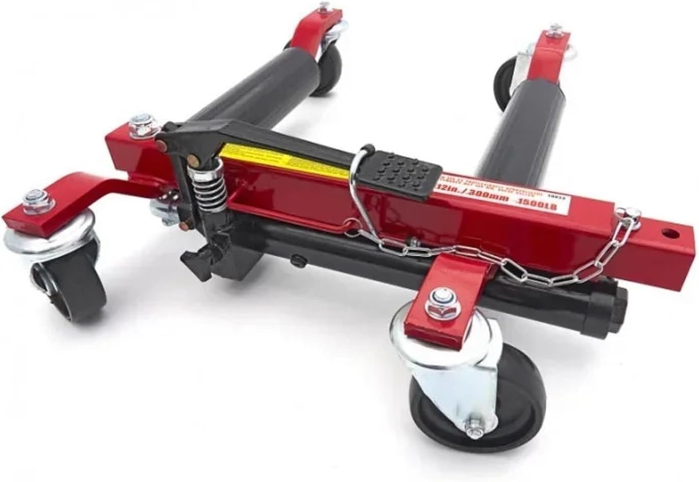 Car Mover Cart Moving Cars 1500LB Hydraulic Automover Vehicle Go Jack Auto Mover Trolly Position Wheel Dolly Moving Cars,