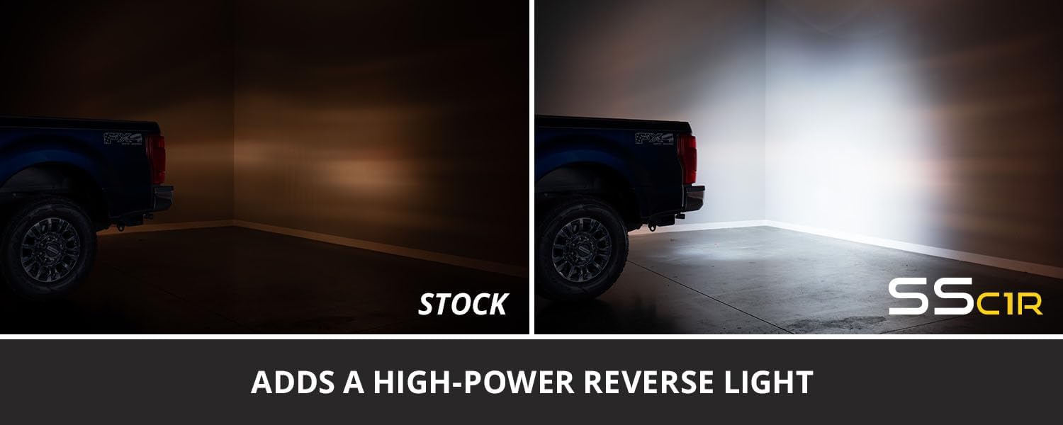 Diode Dynamics HitchMount Reverse Light Kit compatible with Ford F-150 Lightning 2022-2026, C1
