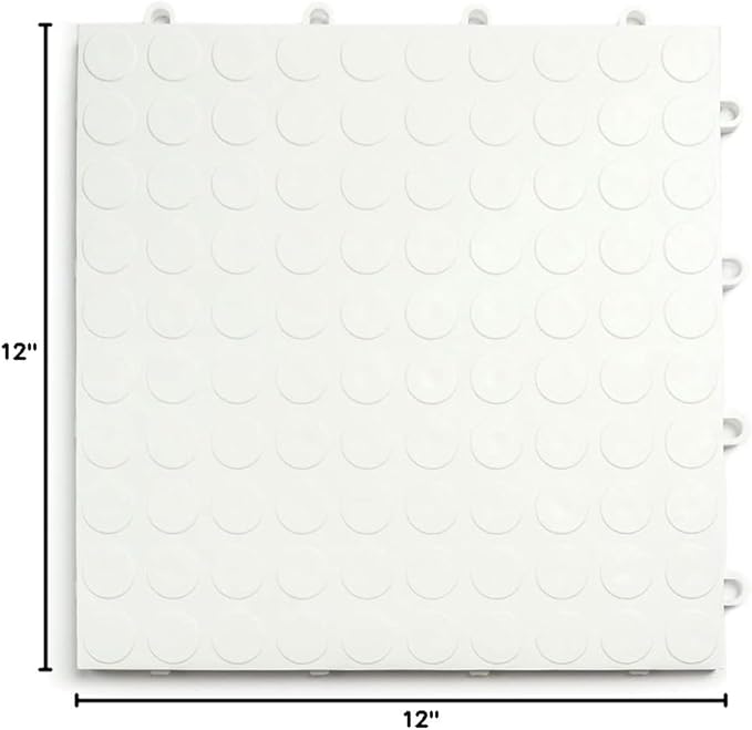 Big Floors GarageDeck Coin Pattern, Durable Copolymer Interlocking Modular - Image 8
