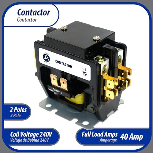 appli parts apac-240240 heavy duty contactor 2 poles shown in use