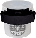 Chemical Guys ACC621 Freeloader Bucket & Dolly Organizer, Black, Keep Soap and Water in The Bucket and Your Supplies Organized, Great for Washing Cars, Trucks, Motorcycles, SUVs, RVs & More