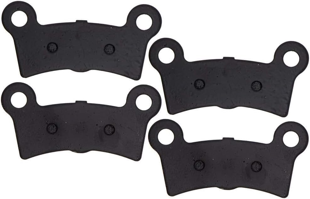Brake Pad Set Compatible With Tri Ultra Street Trike 41854 08 83911 09B Complete Organic(ORGANIC)