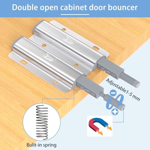 jiayi push catch metal heavy duty 4 pack shown in use