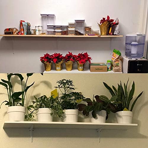 shelf brackets 12 inch heavy duty white l showing dimensions