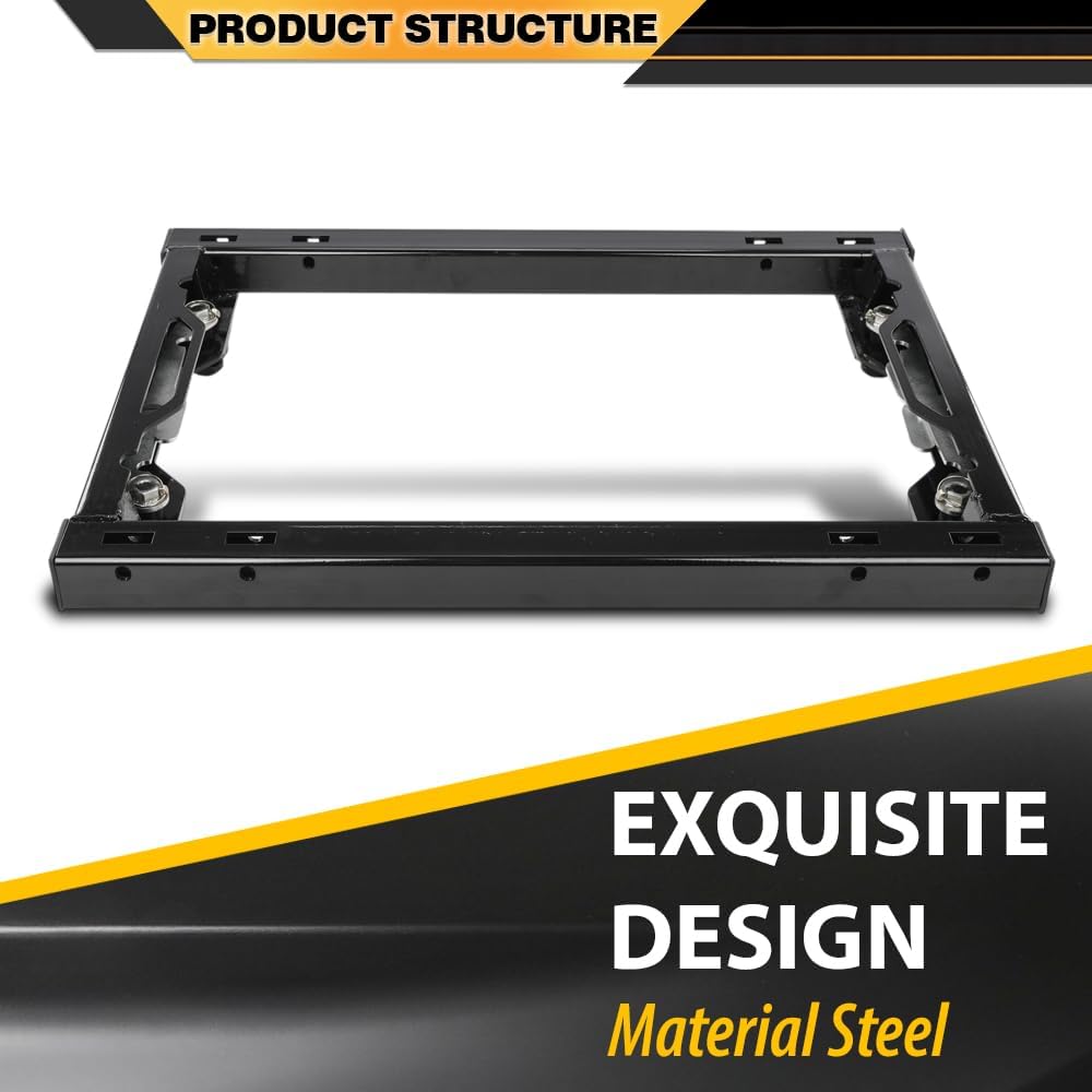 CNNELL Hitch Adapter w/Handles Compatible with Ford F250 F350 Super Duty 2011-2020 with Hitch Prep Package Black
