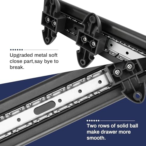 sliding tie rack hanger for closet, 20 tie, close-up detail