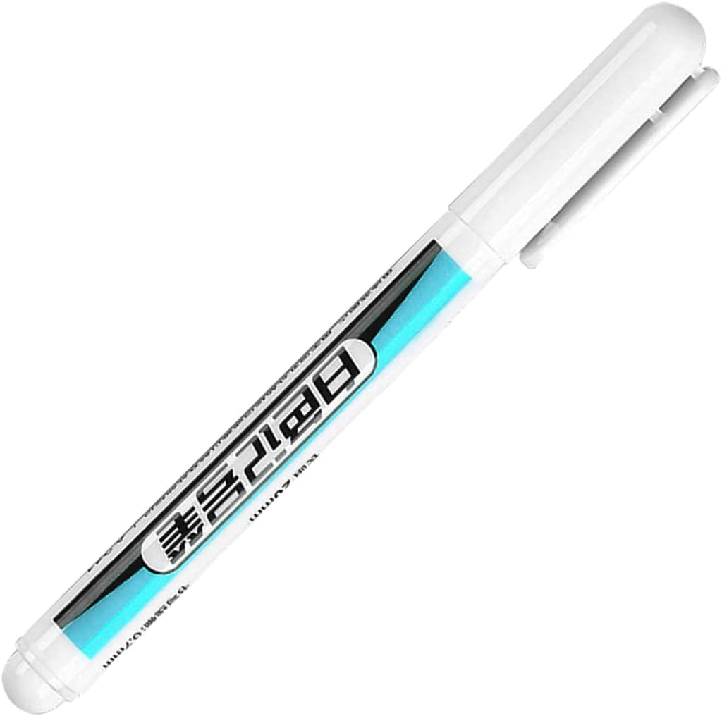 Tire Marker White - Waterproof Paint Pen, Automotive Pencil, Tire Lettering Marker, Long Lasting Rubber Writing Tool | Commercial Construction Use For Vehicle Maintenance Marking