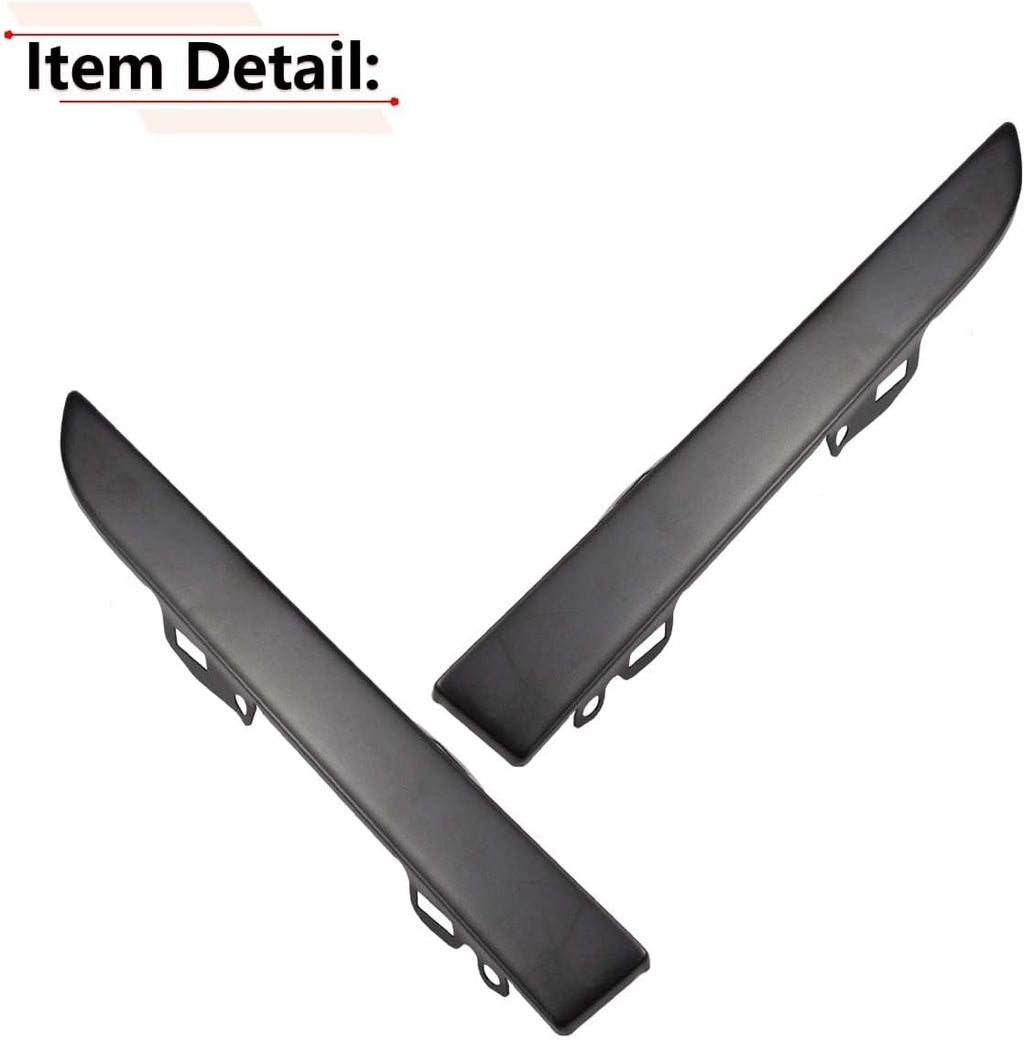 RLB-HILON 1Pair Front Bumper Grille Headlight Filler Trim Panels Set Compatible with Toyota Tacoma Pickup 2001 2002 2003 2004 Year, for TO1089108 TO1088108 | Compatible with Toyota Tacoma Pickup 2001 2002 2003 2004 Year, for TO1089108 TO1088108