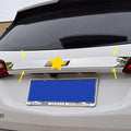 ZiWen Chrome Trunk Rear Lid Cover Crossbar Trim for Chevy Equinox 2018-2024 | Easy installation,great materials, shiny chrome cover,classy and beautiful modification,make the car trunk end better.