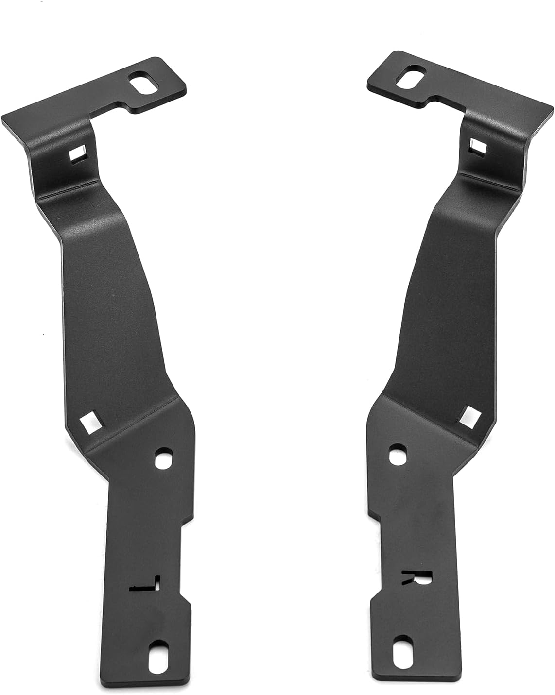 WeiSen Hood Hinge Ditch Light Brackets Fit for Ram 2500 3500 2019-2026 | No Drill,Heavy Duty Steel,Rustproof,Rigid,Sturdy,Hood Mount Light Brackets,Hood Light Mount,Pod Light Mounts