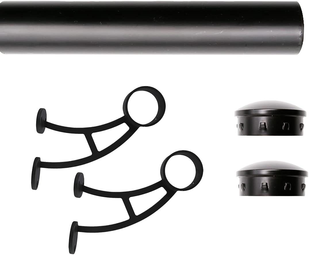 solid bar mount foot rail kit, 2" od, main product view