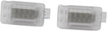 AJHLJ® 2Pcs Canbus Led Luggage Compartment Trunk Boot Light Courtesy Footwell Interior Lamp For Volvo C30 S60 S60L C70 V70 S80 XC70 XC90