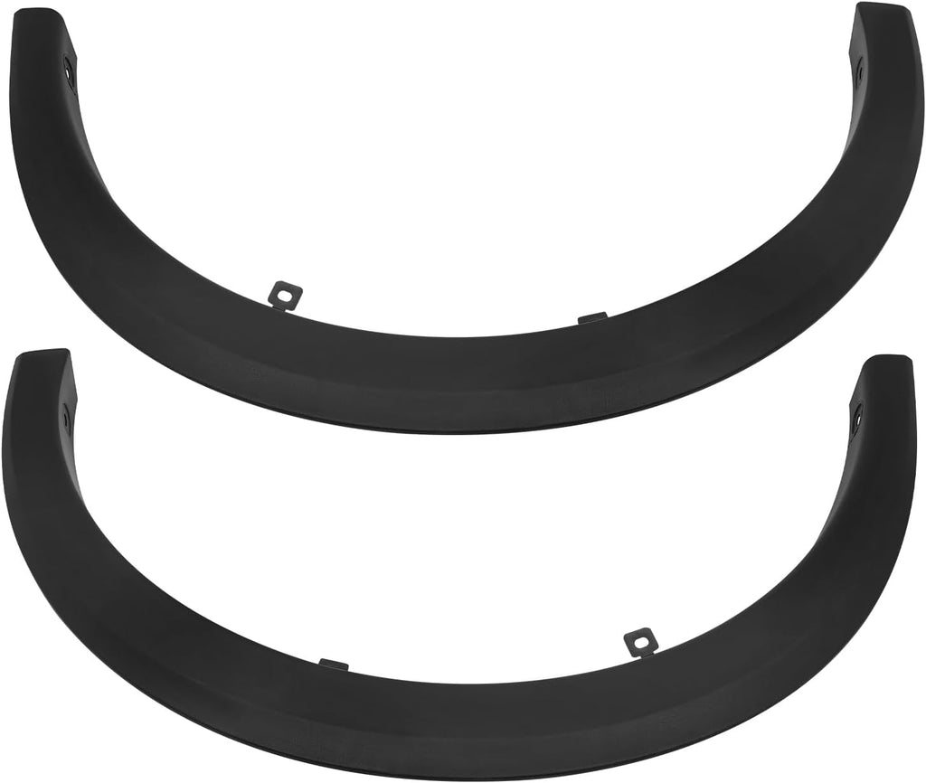 Front Left & Right Fender Flare Molding Trim for 2021-2024 Nissan Kicks S SV SR 1.6L, Pair Driver & Passenger Side Wheel Arch Trim, Replacement 638115RY0A 63810-5RY0A (A pair)