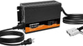 29.2V 20A LiFePO4 Battery Charger, 24 Volt LiFePO4 Battery Charger with LED Indicators, Bulit-in Cooling Fan, Support Fast Charging for Trailer RV SUV Boats