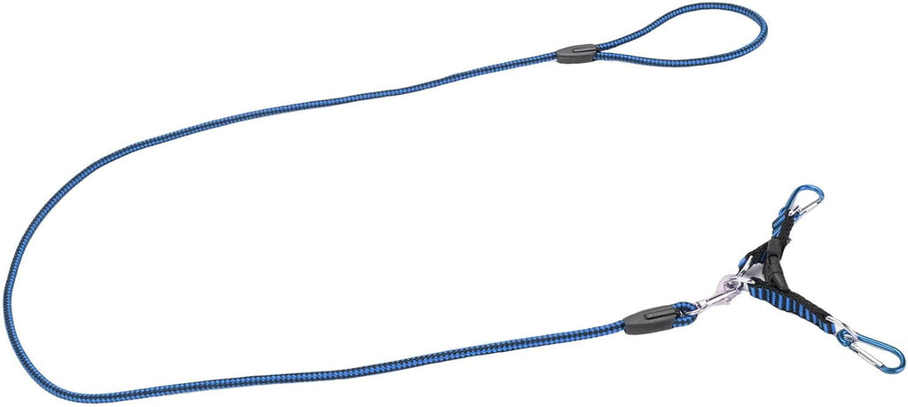 SUNGOOYUE RC Car Traction Rope, Nylon Winch Recovery Strap for 1:5 1:8 :10 RC Crawler, with Metal Hooks (Blue)