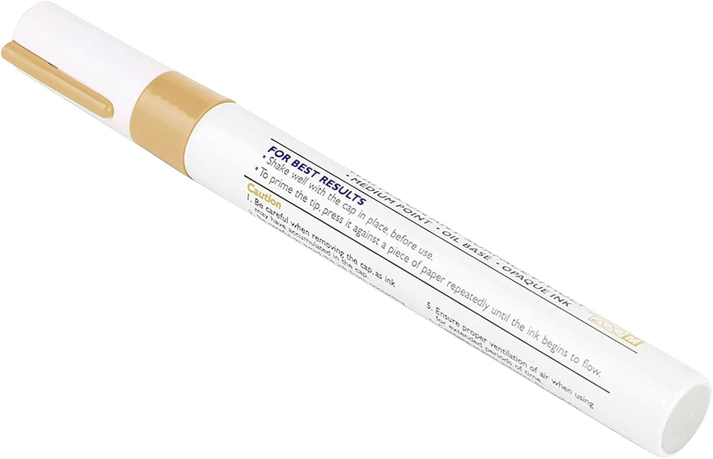 JTLB 1 pcs Professional Car Pencil Tire Paint Pen Mark Pens (Gold)