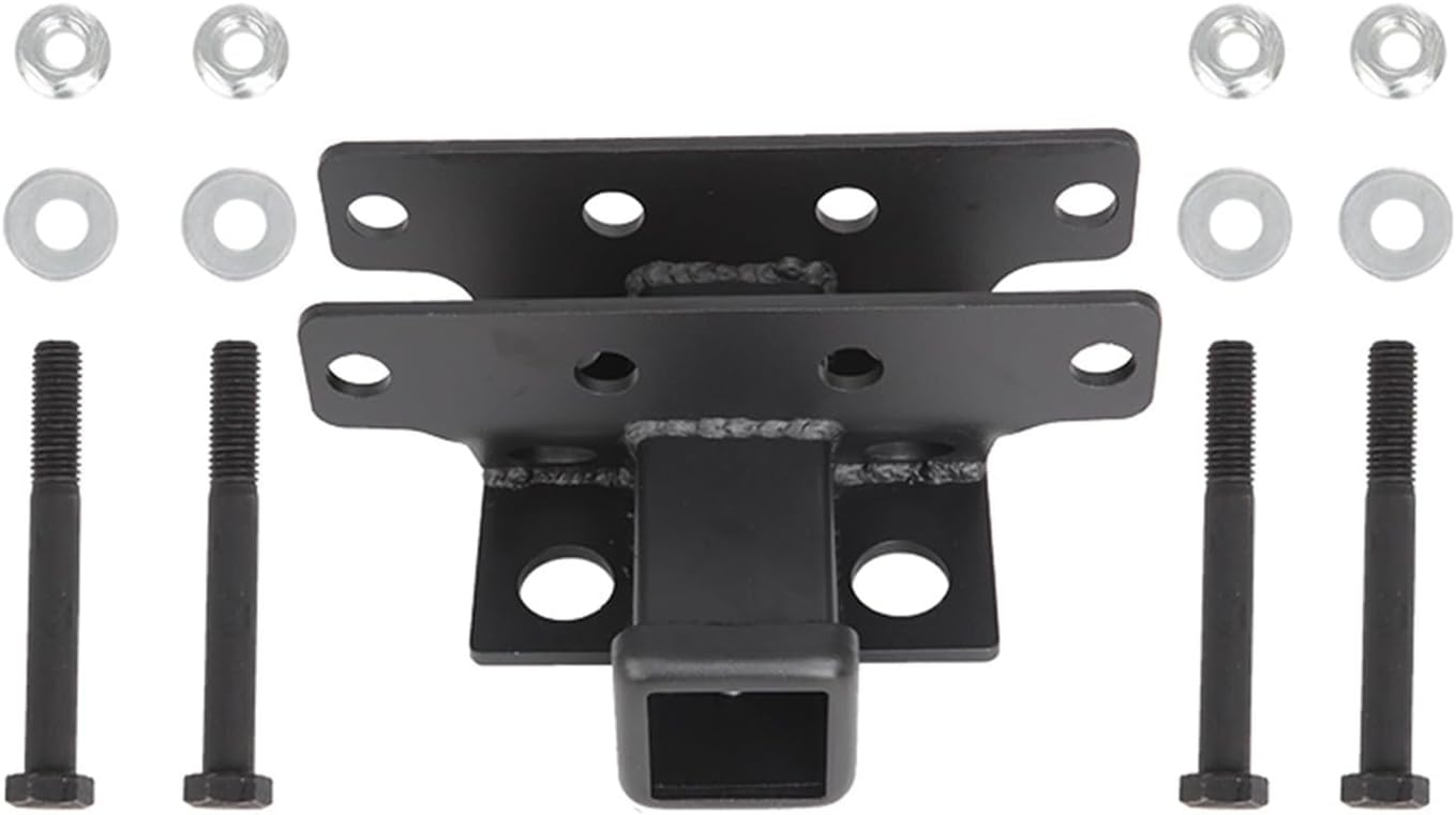 Adjustable Trailer Hitch Car Rear Bumper Trailer Hitch Receiver Tow Hitch Ball Mount with Hook