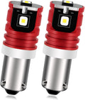Ruiandsion BAY9S LED Bulbs 2-Pack, Super Bright 6000K White, Fits H21W 64136 12356, 10-30V Non-Polarity for Dome Light, Door, Trunk & Glove Box Lights