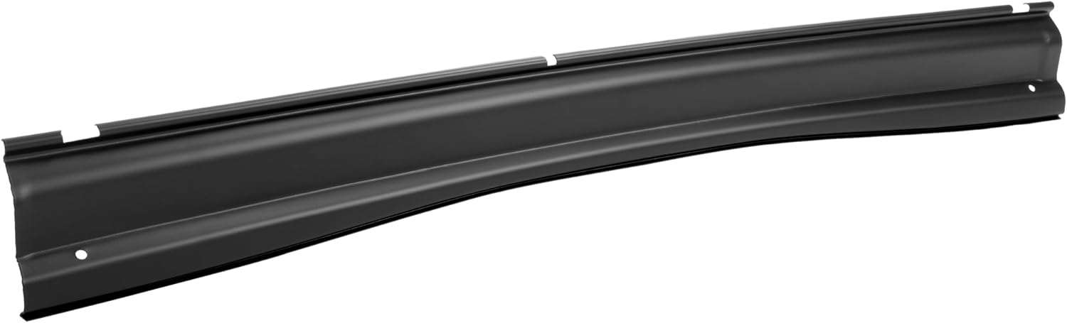 Tail Pan Compatible with 1955-1957 Chevy Chevrolet Bel Air/One-Fifty Series/Two-Ten Series 2 Door and 4 Door Models Rear Pan Steel Black