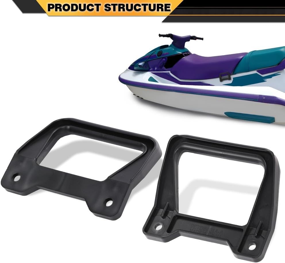 CNNNELL Rear Grab Handle Snowmobile 2-Pack Compatible with Yamaha WaveRunner 3 650 700/701 1992-1997, Fit Yamaha Wave Venture 700 760 1100 1996-1997 FJ0-63771-30-00