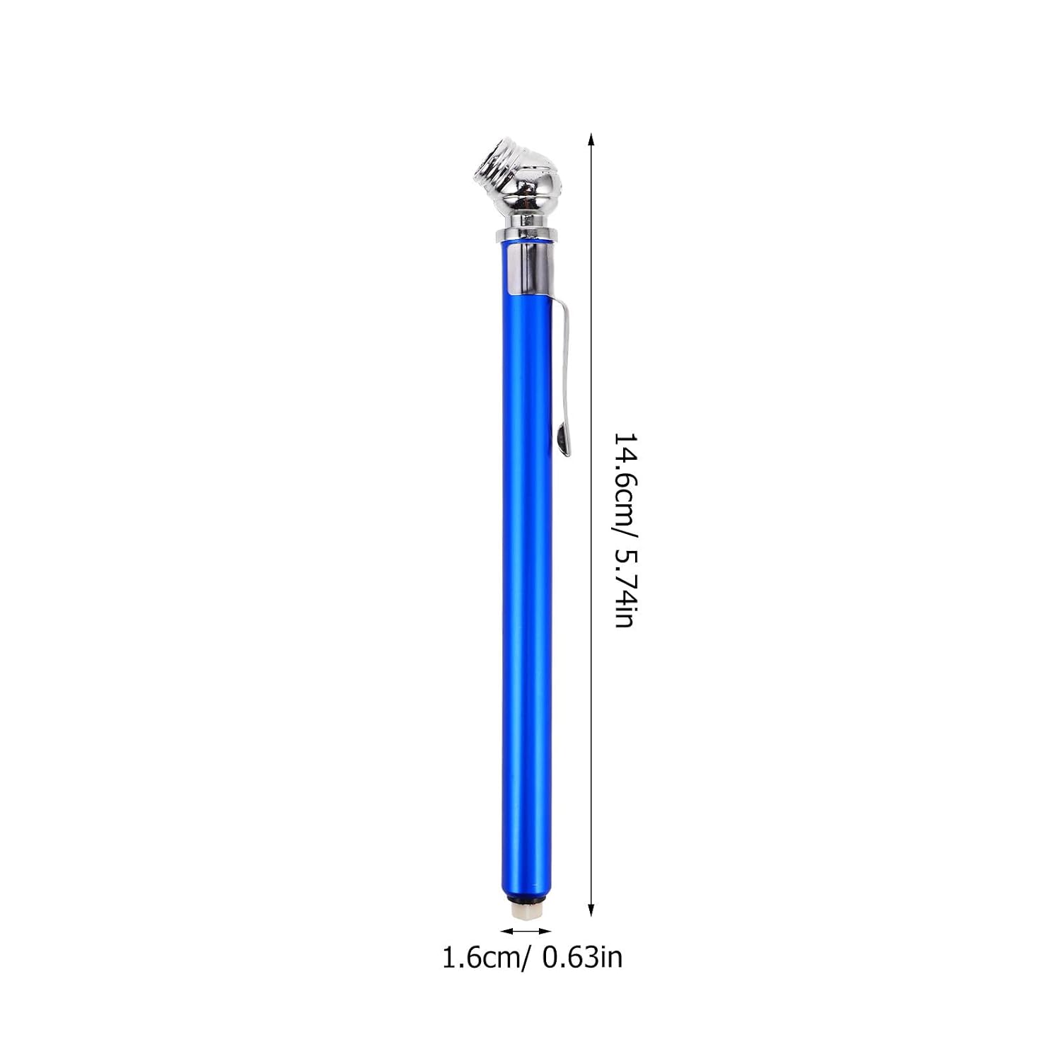 GALPADA Portable Aluminum Alloy Pen Style Tire Pressure Gauge Tool for Vehicle and Truck Tires Compact and Versatile Use Pressure Reader for Accurate Air Measurement