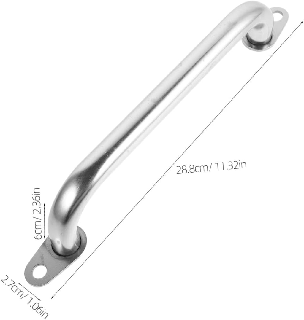 Commercial Truck Rear Door Grab Bar 268mm Stainless Steel Pull Handle for Box Van Utility Trailer Outdoor Use