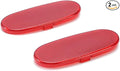 Car Front Interior Door Panels Reflector Red Inner Door Panel Reflector Plate by LDETXY