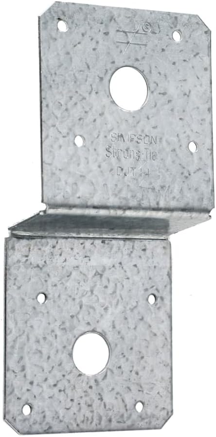 simpson strong-tie djt14z djt 14-gauge zmax galvanized deck, main product view