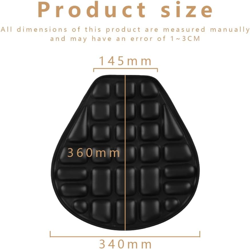 Motorcycle Seat Cushion for CFMoto 675NK 2025+, Waterproof Non-Slip Motorcycle Seat Cover Shock Absorption Breathable for Long Rides