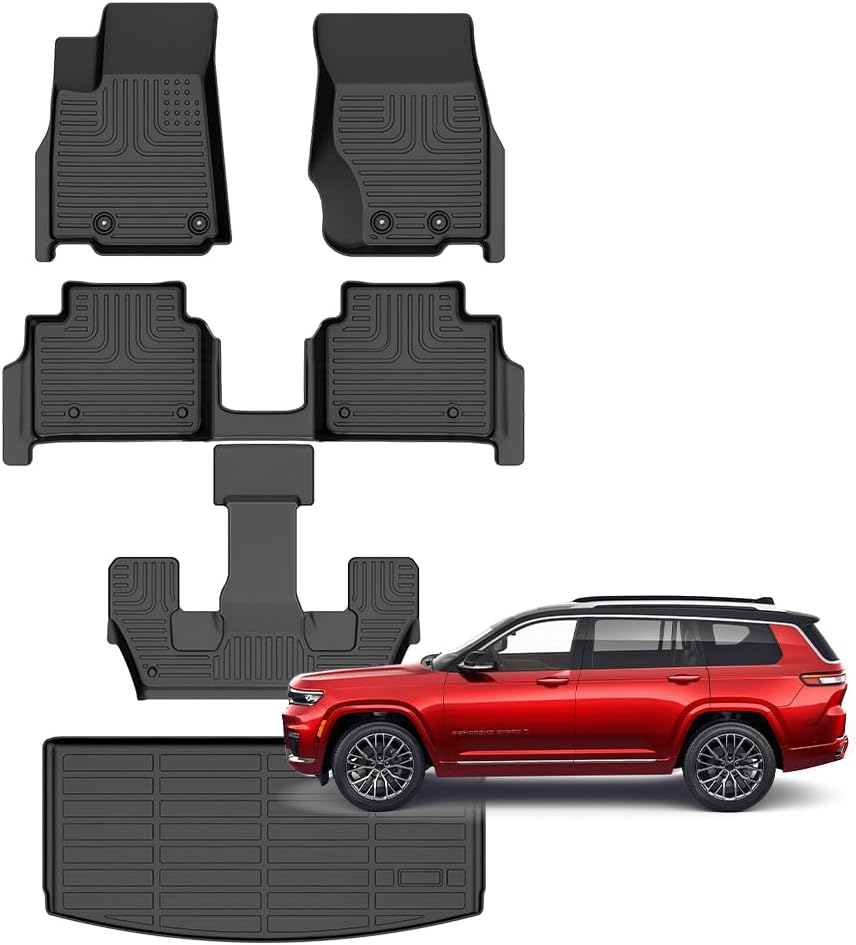 for jeep grand cherokee l floor mats 2021-2026, main product view