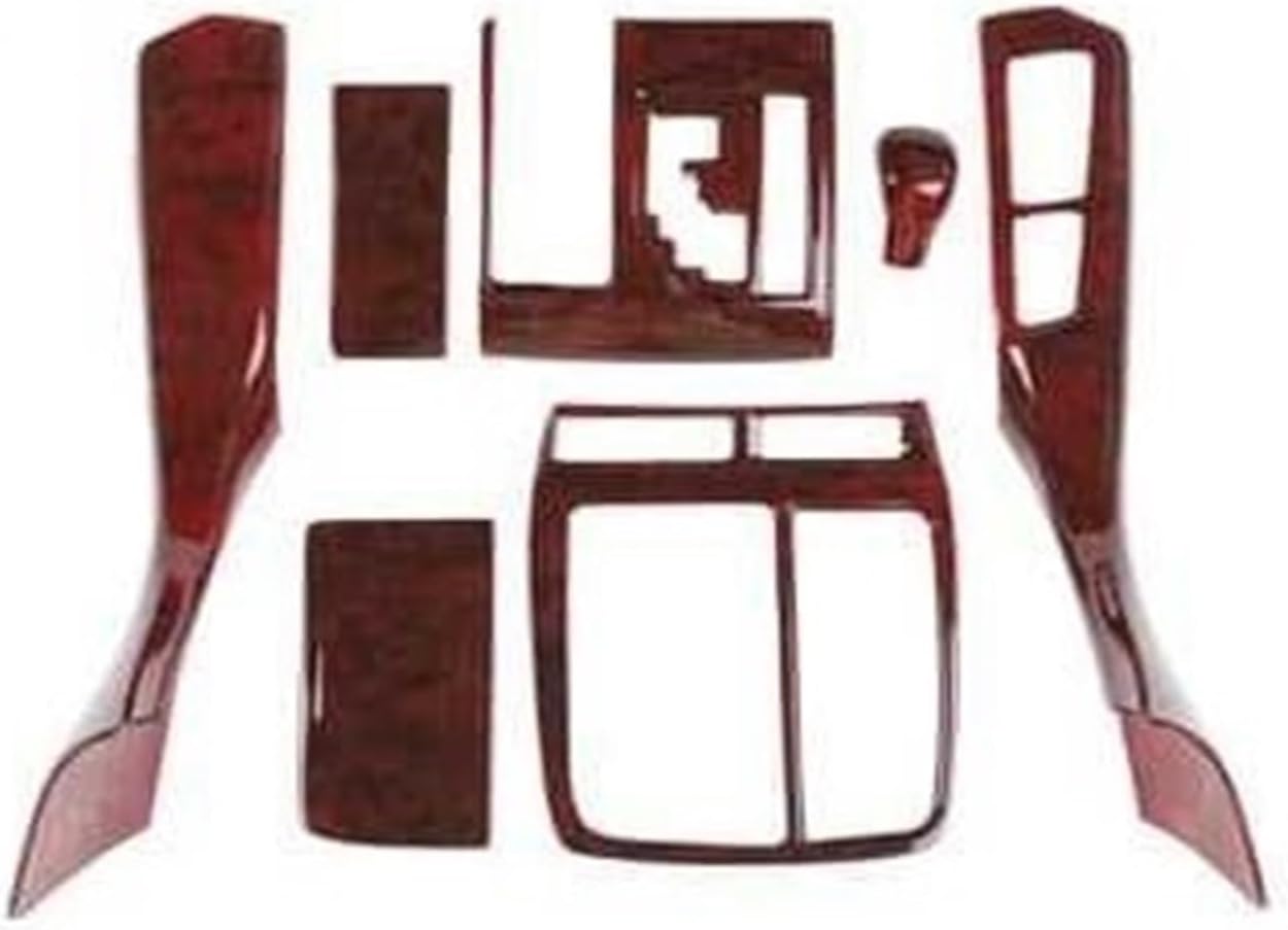 Interior Trim Style Accessories Compatible for Alphard 30 Series Models 2015-2023 Right-Hand Drive Carbon Fiber(Type33 7pcs)