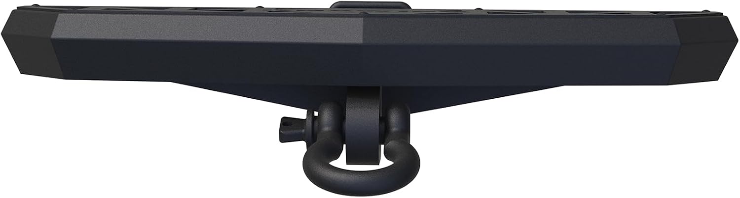 Hitch Step Compatible with SUV&Pickup Truck&Van with 2 Inch Hitch Receiver,Towing Rear Bumper Protector Guard,Step Bar,Textured Black Powder, Pin Lock,Stabilizer,Tow Hook