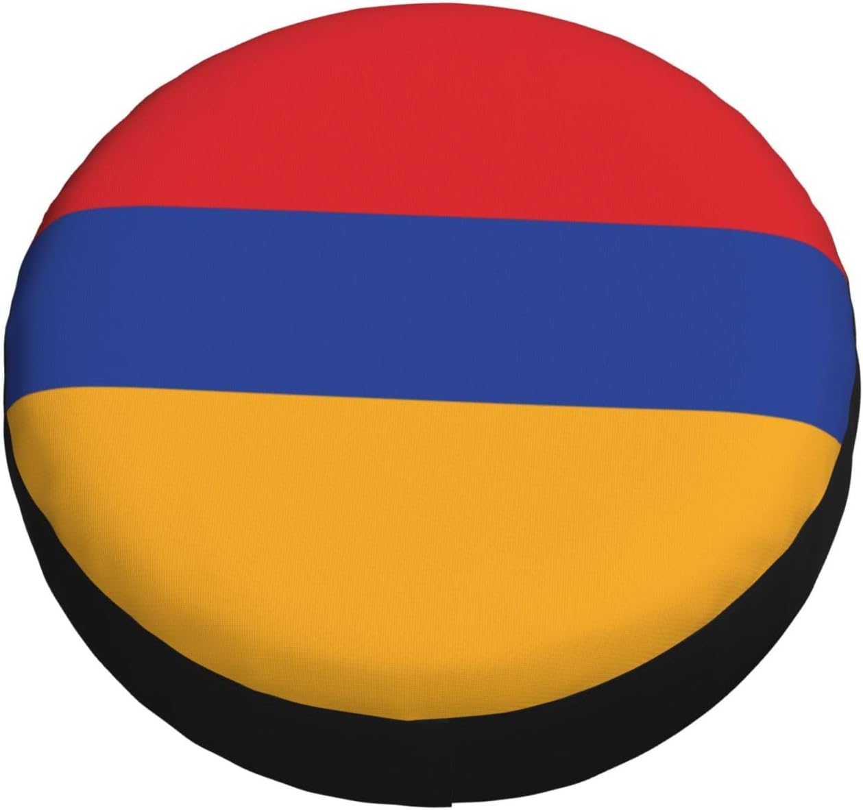 Flag of Armenia Print Universal Spare Tire Cover for RV, Jeep | Wheel Protector Fits Rv, Trailer, Jeep, Shield Tires From Sun, Dirt And Rain For Outdoor Storage