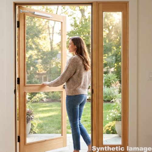 screen door closer-duty screen/storm door piston replacement on a desk or shelf