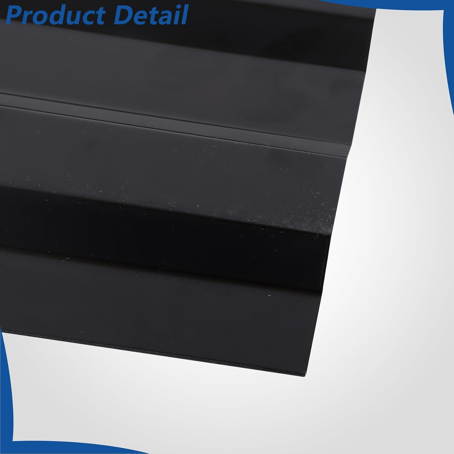 WFLNHB 4Pcs Black Steel Truck Bed Floor Patch Panel Replacement for F250 F350 F450 1999-2016 926-881