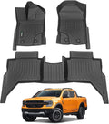 ANBINGO®-Car Mats Custom for Ford Ranger 2024-2019 All Weather for Ford Ranger by ANBINGO