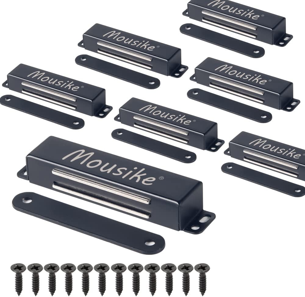 mousike magnetic door catch heavy duty 90lb door, main product view