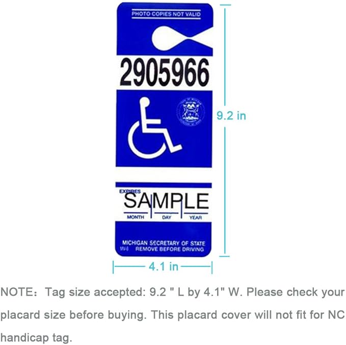 Handicap Placard Holder - Image 2