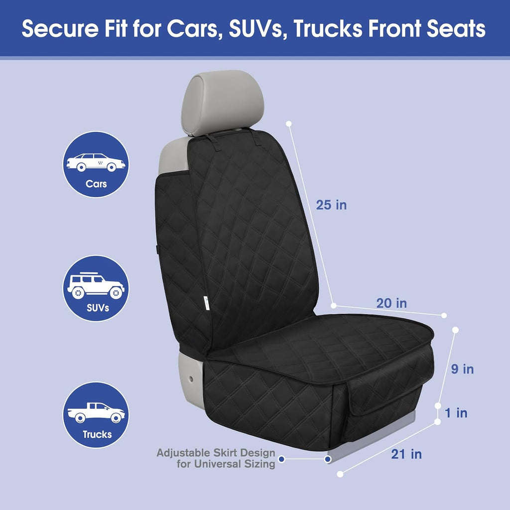 allansing front seat cover for dogs with side, package contents