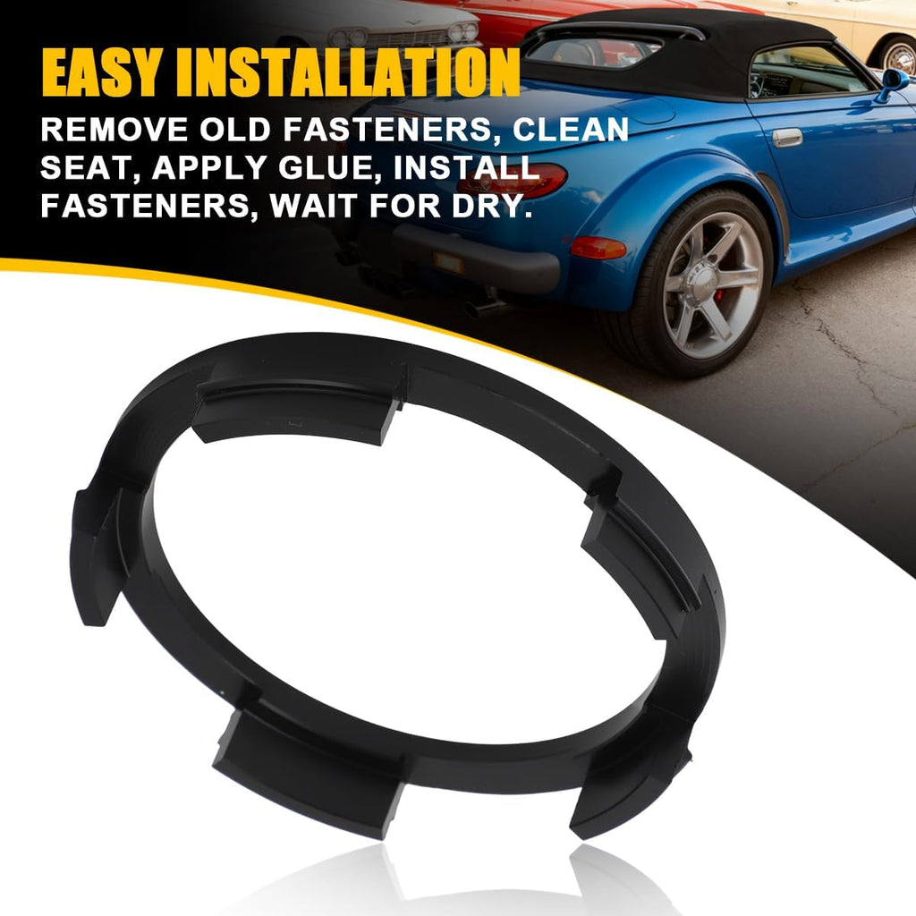 4865352AB Wheel Center Cap Repair Ring for Plymouth Prowler 1997-2001 for Chrysler Prowler 2001-2002- Upgraded Material