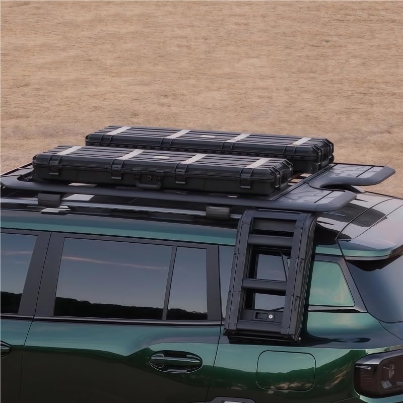 Rooftop Cargo Carrier 48L Auto Car Roof Box Carrier Cargo Luggage Car Roof Rack Tool Box Car Storage Roof Rack Basket Roof Basket