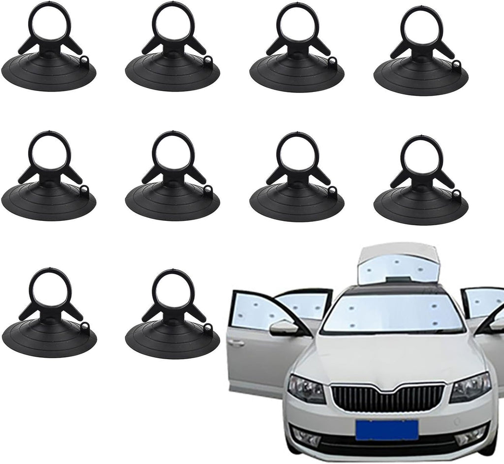 Car Suction Cup | Car Windshield Sunshade Suction Cups | Reusable PVC Sucker Caer Window Seuction Ceupe foeer Kitchen Bathroom Window